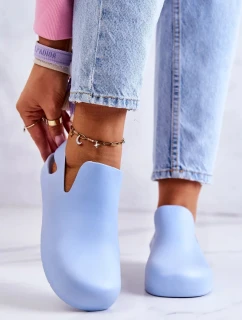 Módne gumové dreváky modré Meriko