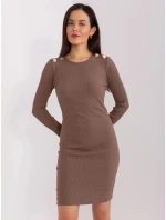 Dámske šaty RV SK 9219.13P Brown - FPrice