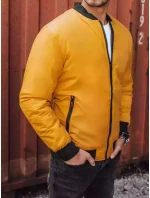 Pánská velbloudí bunda bomber Dstreet model 21963713 - FashionStreet