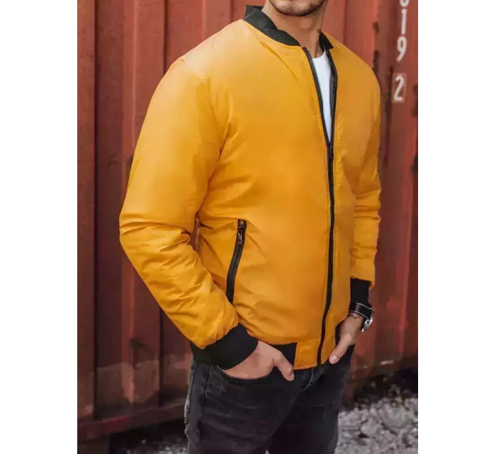 Pánská velbloudí bunda bomber Dstreet model 21963713 - FashionStreet