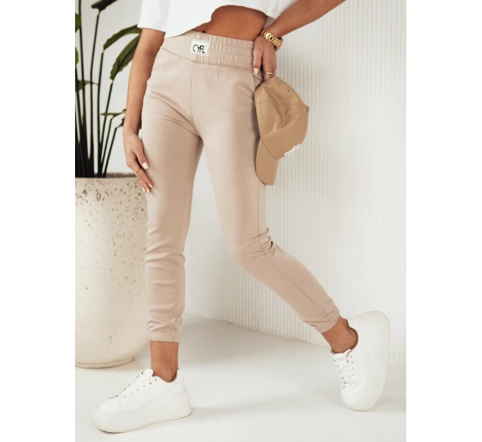 Dámské tepláky béžové Dstreet model 21972336 - FashionStreet