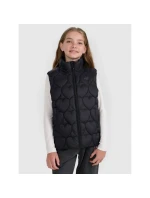 Dievčatá bez rukávov syntetické bez rukávov 4F 4FJRAW25TVJAF323-20S