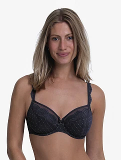 Selma podprsenka s kosticí model 22266903 shadow blue - RosaFaia
