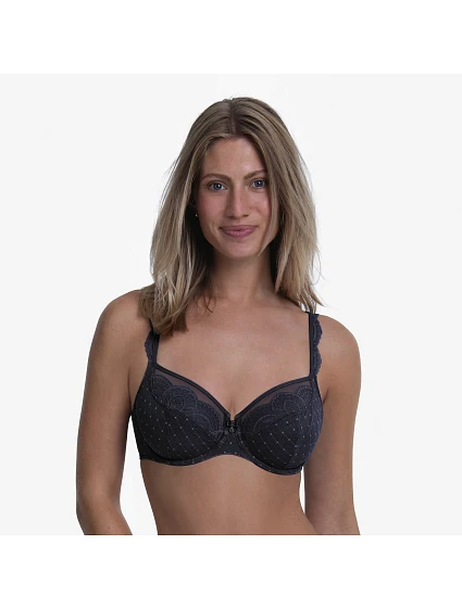 Selma podprsenka s kosticí model 22266903 shadow blue - RosaFaia Selma podprsenka s kosticí model 22266903 shadow blue - RosaFaia