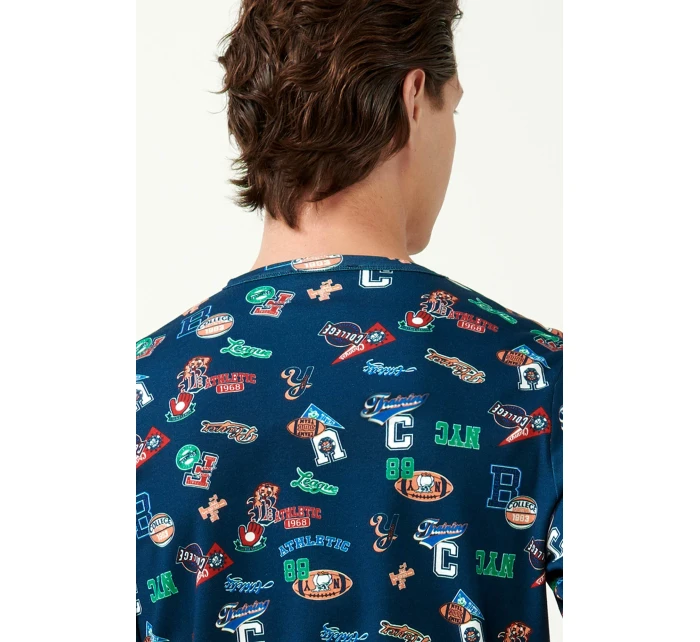 Pánská noční košile s potiskem model 20517710 - Vamp