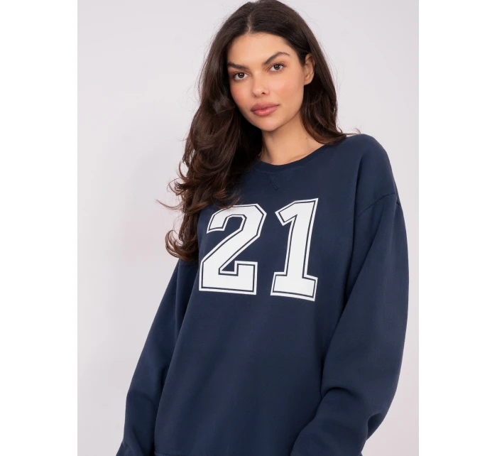 Bluza WT BL model 21859080 granatowy - FPrice Bluza WT BL model 21859080 granatowy - FPrice