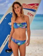 Vrchný diel dámskych plaviek Sibel Top 8737-1-335 viacfarebná - Anita