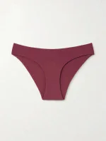 Dámske plavkové nohavičky KW0KW02071 XN0 bordová - Calvin Klein