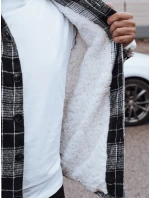 Pánska zateplená bunda s kapucňou čierna FashionStreet TX4956