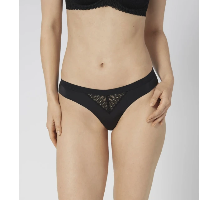 Dámske nohavičky Aura Spotlight Brazilian čierne - TRIUMPH