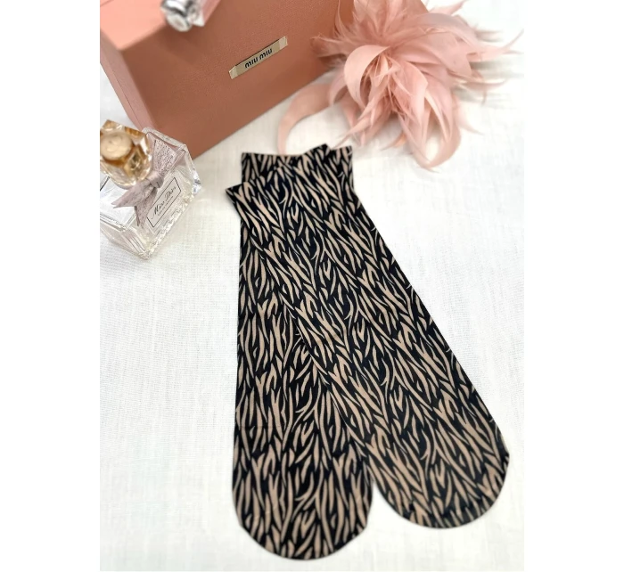 Dámske vzorované ponožky Magnetism lycra 20 den