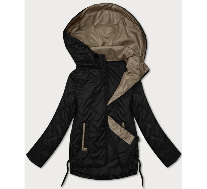 kurtka damska z kapturem Goodlookin czarna model 22021299 - S'WEST
