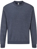 Mikina Fruit of the Loom Classic Set-In Sweat 16.2202 vintage heather navy Mikina Fruit of the Loom Classic Set-In Sweat 16.2202 vintage heather navy