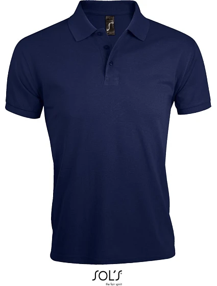 SOL'S Prime Men Pánske polo tričko z hrubej bavlny 25.0571 francúzska námornícka modrá SOL'S Prime Men Pánske polo tričko z hrubej bavlny 25.0571 francúzska námornícka modrá