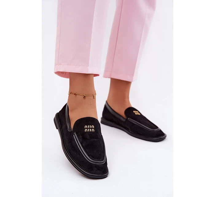 Dámské ploché model 22100026 Černé - VINCEZA Dámské ploché model 22100026 Černé - VINCEZA