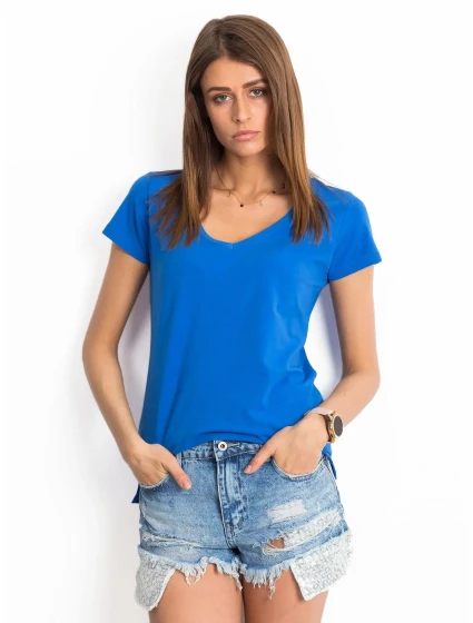 Tričko RV TS model 14825959 tmavě modrá - FPrice Tričko RV TS model 14825959 tmavě modrá - FPrice