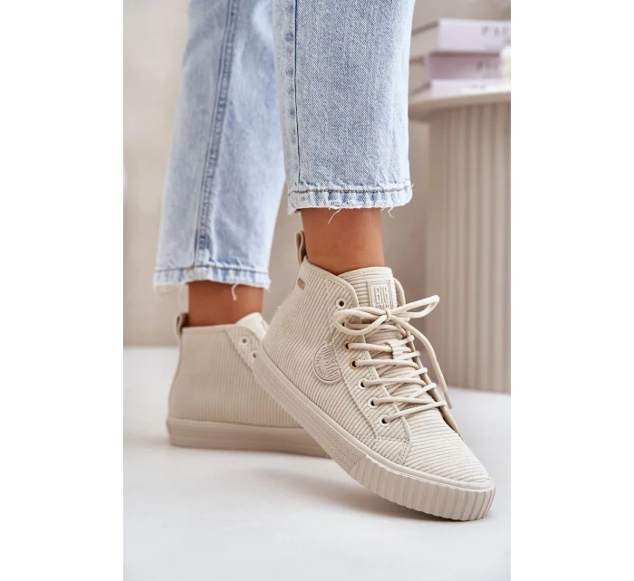 Zateplené model 20653417 Tenisky Dámské Big Star HiPoly System Béžové - Big Star Shoes