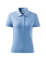 Cotton Heavy polokošile dámská nebesky modrá