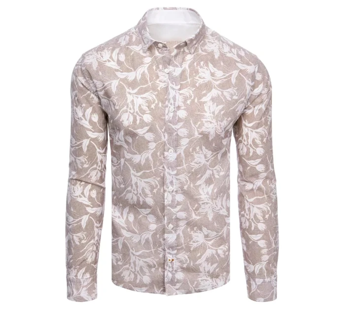 Pánská hnědá košile Dstreet model 21966525 - FashionStreet