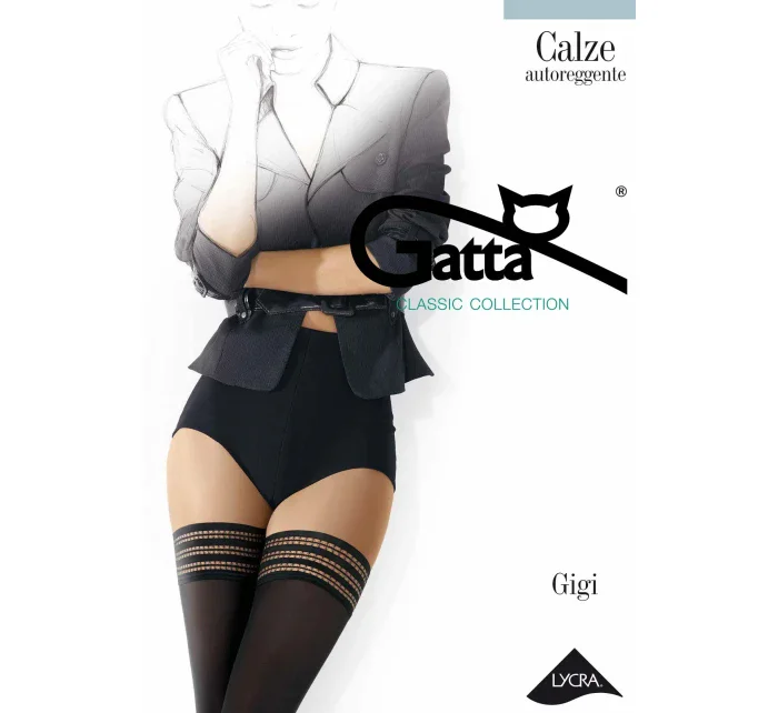 Dámske samodržiace pančuchy Gatta Gigi nr 01 60 deň Dámske samodržiace pančuchy Gatta Gigi nr 01 60 deň