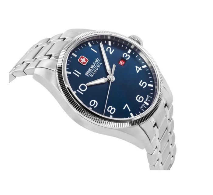 Pánské hodinky + BOX model 21806835 - Swiss Military Hanowa Pánské hodinky + BOX model 21806835 - Swiss Military Hanowa