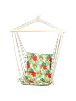 BRAZÍLSKA ZÁVESNÁ SEDACIA SEDAČKA HAMAK 100x50cm PRÍRODA S TROPICKOU DŽUNGĽOU PUSH CUSHION BRAZÍLSKA ZÁVESNÁ SEDACIA SEDAČKA HAMAK 100x50cm PRÍRODA S TROPICKOU DŽUNGĽOU PUSH CUSHION