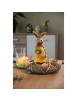 DEKORATÍVNA GIRLANDA ŠEDÁ PRIEMER 24CM