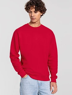 Fruit of the Loom Iconic Premium Set-In Sweat Mikina z hrubej bavlny 16.2282 červená
