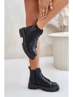 Boty Na Zip S Dekorativním Černé model 21671148 - Boto Boty Na Zip S Dekorativním Černé model 21671148 - Boto