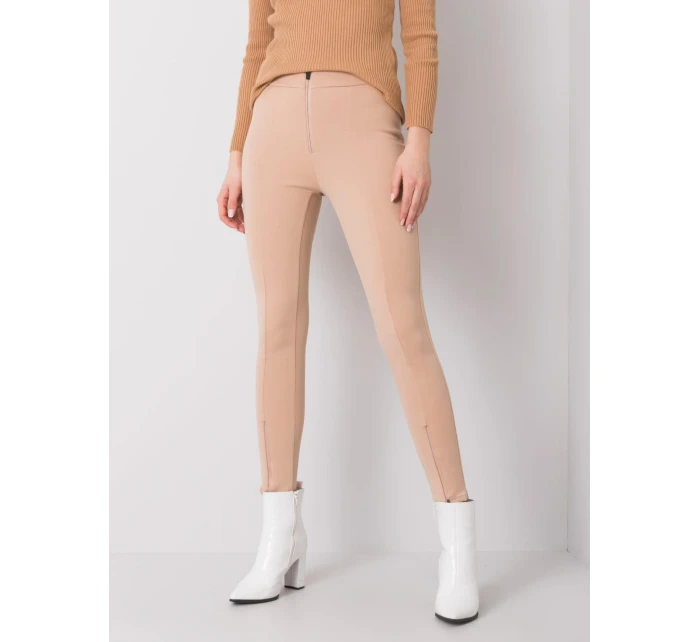 Kalhoty 269 SP model 14839784 béžová - FPrice Kalhoty 269 SP model 14839784 béžová - FPrice