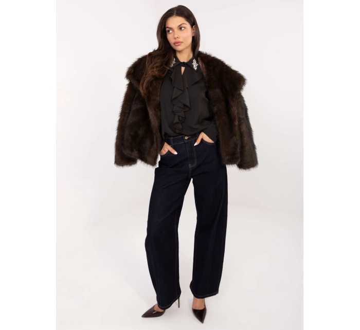 Blúzka IT BZ 28995.25 tmavohnedá