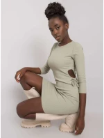 Sukienka LK SK model 18627907 pistacjowy - FPrice