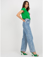 Spodnie jeans NM SP WJ23443.05X niebieski