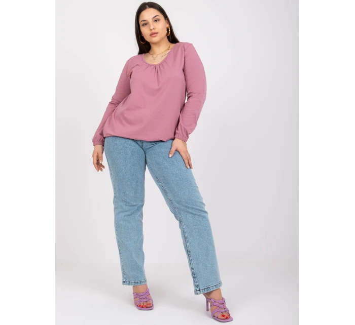 Blúzka RV BZ 6332.53P tmavo ružová