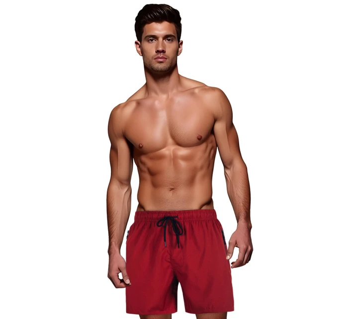 FashionStreet pánske bordové šortky SX2536