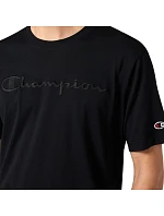 Pánské tričko SS Tee black model 21479795 KK001 pánské - CHAMPION