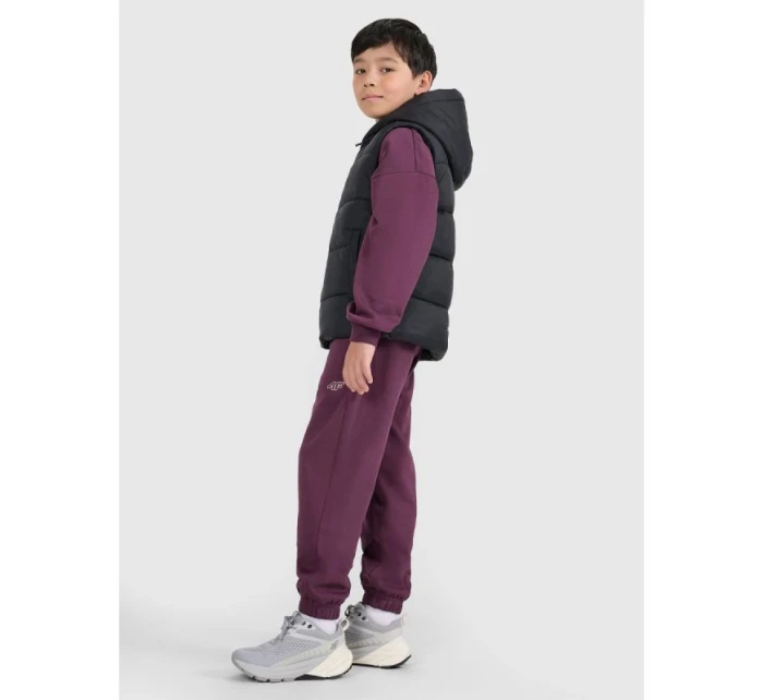 Detské synteticky plnené bez rukávov 4F 4FJRAW25TVJAU331-20S detské Detské synteticky plnené bez rukávov 4F 4FJRAW25TVJAU331-20S detské