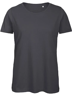 B&C Inspire T /women_° Dámske tričko s strihom Medium Fit z bio bavlny 01.TW43 tmavošedé
