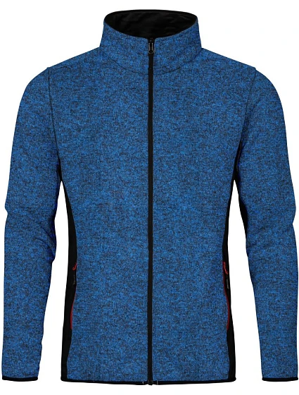 Promodoro 7700 Pánska pracovná pletená fleecová bunda 40.7700 heather royal Promodoro 7700 Pánska pracovná pletená fleecová bunda 40.7700 heather royal