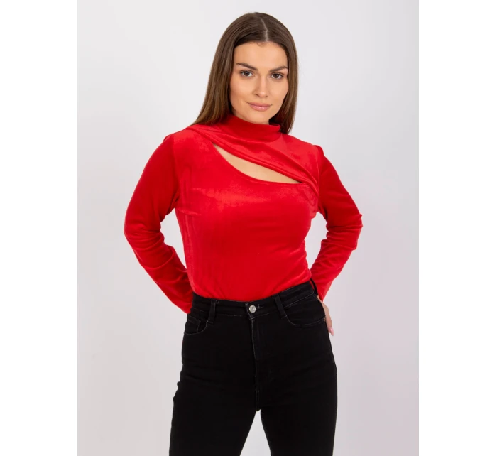 Halenka DHJ BZ model 17041705 červená - FPrice Halenka DHJ BZ model 17041705 červená - FPrice