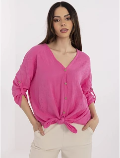 Koszula DHJ KS model 22309235 fluo różowy - FPrice