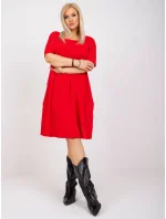 Šaty RV SK 6639.02X červená