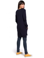 Tunika nadměrné velikosti s boky  zelená model 15099615 - BeWear