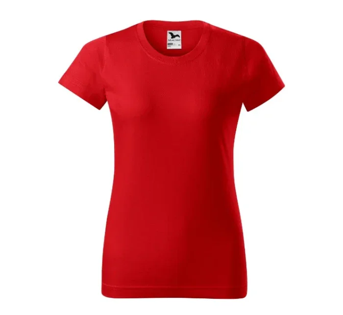Basic tričko dámské červená Basic tričko dámské červená
