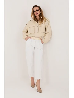 Šnúrové nohavice model 226481 Taliansko Moda