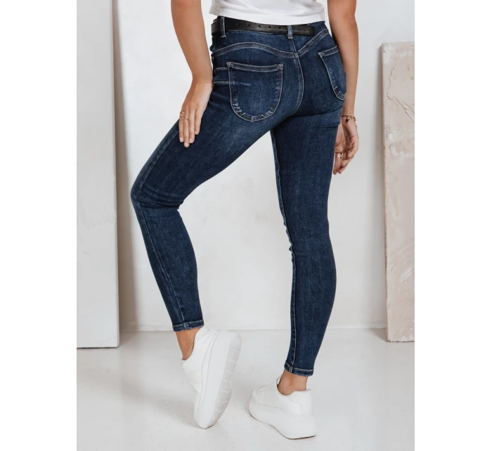Dámské skinny džíny tmavě modré Dstreet model 21992655 - FashionStreet