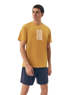 Pánske pyžamo 42600 Sun yellow - HENDERSON