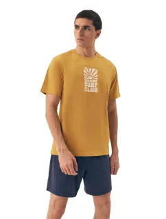 Pánské pyžamo model 21099714 Sun yellow - Henderson