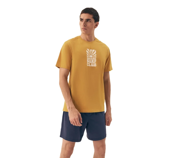 Pánske pyžamo 42600 Sun yellow - HENDERSON