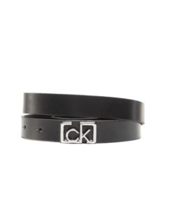 Calvin Klein Plaketa Skinny Belt W K60K607325